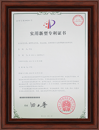 消费凭证签发、确认设备、管理秘钥卡及消费数据的处理系统